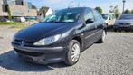 peugeot 206 1.4i AL GEKEURD ROOS FORM 5 deurs 2006, Auto's, Elektrische ramen, 4 cilinders, Zwart, Bedrijf