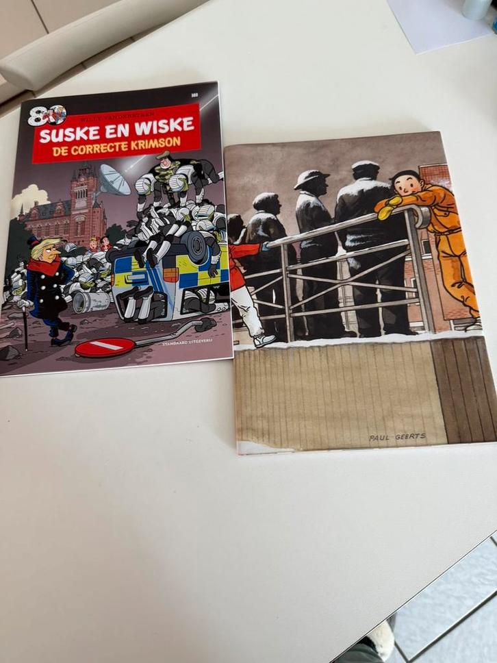 SUSKE & WISKE DE CORRECTE KRIMSON & DE KEIZERKOP - SPIRIT, Boeken, Strips | Comics, Nieuw, Meerdere comics, Europa, Ophalen of Verzenden