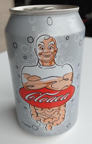Colablikje met tekening Cloaca, 2002 - Wim Delvoye beschikbaar voor biedingen