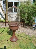 Retro vogelkooi, fer-plast., Ophalen, Gebruikt, Metaal, Vogelkooi