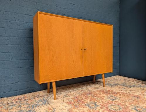 Vintage kledingkast / schoenenkast, Deens design, jaren 60, Verzamelen, Retro, Huis en Inrichting, Ophalen