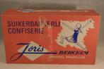 vintage doos confiserie suikerbakkerij Joris Brussel Berchem, Verzamelen, Blikken, Ophalen of Verzenden, Gebruikt, Overige, Overige merken