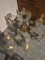 kristal luster   groot en kleine, Huis en Inrichting, Lampen | Kroonluchters, Ophalen, Gebruikt, Glas, Kristal