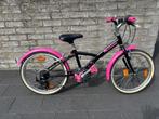 Kinderfiets meisje BTWIN original 500 20 inch 5-9 jaar, Fietsen en Brommers, Ophalen, Gebruikt, B-Twin, Handrem