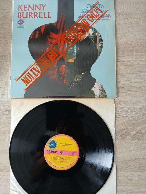 Kenny Burrell‎ — Ode aan 52nd Street LP, Cd's en Dvd's, Vinyl | Jazz en Blues, Gebruikt, Jazz, 1960 tot 1980, 12 inch, Verzenden
