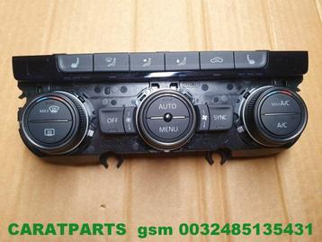 5g0907044bl golf 7 aircopaneel Bedieningspaneel Climatronic, Auto-onderdelen, Gebruikt, Volkswagen
