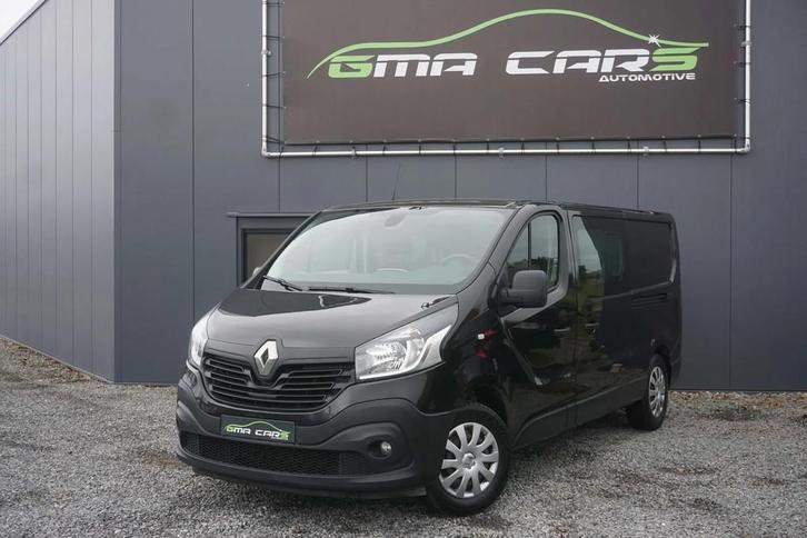 Renault Trafic ENERGY dCi 145 L2H1 Double C.-Nav-6 zit-Garan, Autos, Camionnettes & Utilitaires, Entreprise, Achat, ABS, Air conditionné