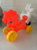 Vintage plastieken trekdier jaren 1970, Kinderen en Baby's, Ophalen of Verzenden, Zo goed als nieuw