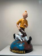 Grande statue de Tintin, Collections, Personnages de BD, Comme neuf, Tintin, Statue ou Figurine, Enlèvement ou Envoi