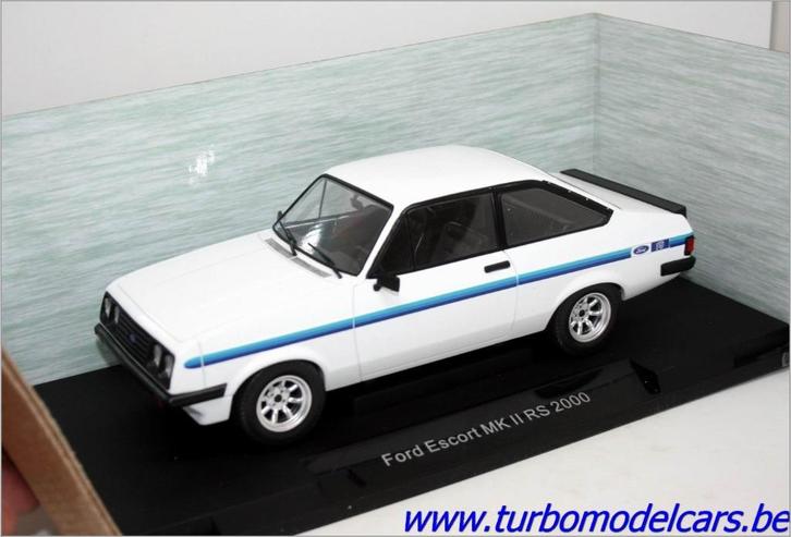 Ford Escort MKII RS 2000 1973 1/18 Model Car Group, Hobby en Vrije tijd, Modelauto's | 1:18, Nieuw, Auto, Overige merken, Verzenden
