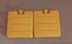 2X Mini koelelementen geel., Ophalen, Zo goed als nieuw, Koelelement, Koelelement