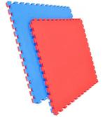 30m2 puzzelmatten rood/blauw, Sport en Fitness, Ophalen of Verzenden, Gebruikt, Fitnessmat