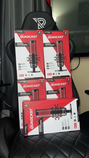 HyperX QuadCast 70€ l'unité, Enlèvement, Neuf, Autres types