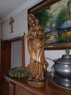 houten beeld Maria en kind, Antiek en Kunst, Ophalen