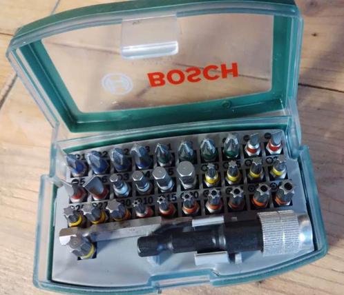 Set de 32 embouts Bosch - en parfait état, Bricolage & Construction, Outillage | Outillage à main, Comme neuf, Enlèvement