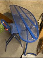 Strijkplank met verstelbare stoel , en hoes, Elektronische apparatuur, Strijkijzers en Strijkplanken, Ophalen, Zo goed als nieuw