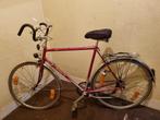 vélo homme, Fietsen en Brommers, Ophalen, Gebruikt, Aluminium, Voetsteunen