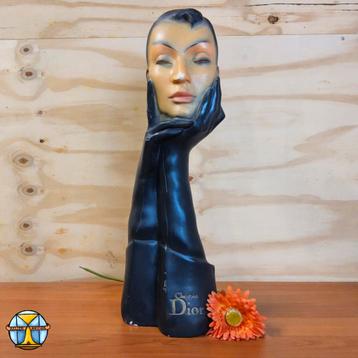 Vintage Christian Dior reclame buste / Reclame display (60s) beschikbaar voor biedingen