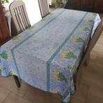 Nappe provençale ovale anti taches 2,50 m., Huis en Inrichting, Tafelkleden, Ophalen, Zo goed als nieuw, Ovaal