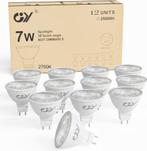 LED-lamp GU5.3 Warm Wit 2700K, 7W (Eq. 60W) 630LM, Doe-het-zelf en Bouw, Elektriciteit en Kabels, Nieuw, Overige typen, Ophalen of Verzenden