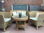 2 complete rotan sets, Jardin & Terrasse, Ensembles de jardin, Rotin, Chaise, Comme neuf, Sets de jardin