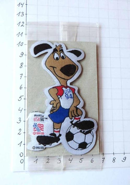 Vintage USA 94 WK patch, reclame van Biotex, Verzamelen, Sportartikelen en Voetbal, Nieuw, Overige typen, Ophalen of Verzenden
