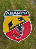 Reclamebord Abarth, officieel dealersbord, Verzamelen, Merken en Reclamevoorwerpen, Ophalen, Zo goed als nieuw, Reclamebord