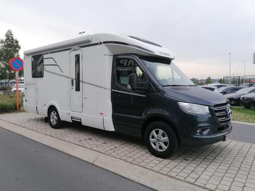 Hymer Tramp S 695 Mercedes automaat met centraal bed, Caravans en Kamperen, Mobilhomes, Bedrijf, tot en met 4, Half-integraal
