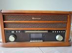 Retro radio/cd/plaatspeler Roadstar, Ophalen, Zo goed als nieuw, Radio, Met cd-speler