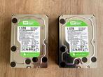 Lot de 2 disques durs Western Digital Caviar Green 1,5To, Computers en Software, Harde schijven, Ophalen, Intern, Server, HDD
