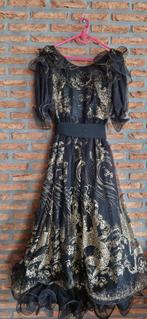 robe de soirée vintage, Taille 38/40 (M), Enlèvement ou Envoi, Comme neuf, Sous le genou