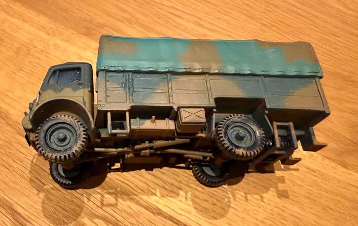 Corgi Bedford troepentransportwagen WW2 1:50, Hobby en Vrije tijd, Modelauto's | 1:50, Gebruikt, Bus of Vrachtwagen, Corgi, Ophalen of Verzenden