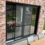 Vliegenraam voor schuifraam, PVC zwart, in perfecte staat!, Doe-het-zelf en Bouw, Raamkozijnen en Schuifdeuren, Ophalen, Zo goed als nieuw