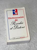 Dictionnaire de Proverbes et Dictons Robert poche, Livres, Comme neuf, Enlèvement ou Envoi