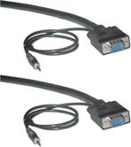 Kramer Electronics 15 Pin HD VGA + 3.5 mm Audio Cable, Ophalen, Nieuw