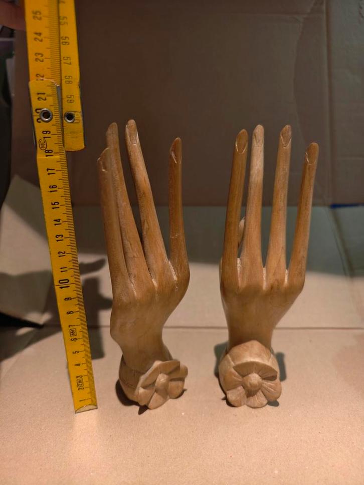 Paire de mains de Buddha, Antiek en Kunst, Antiek | Bestek, Ophalen