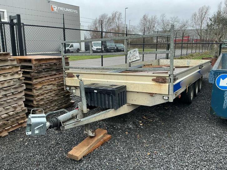 Remorque à plateau/godet Hapert AL 3500, Autos : Divers, Remorques, Utilisé