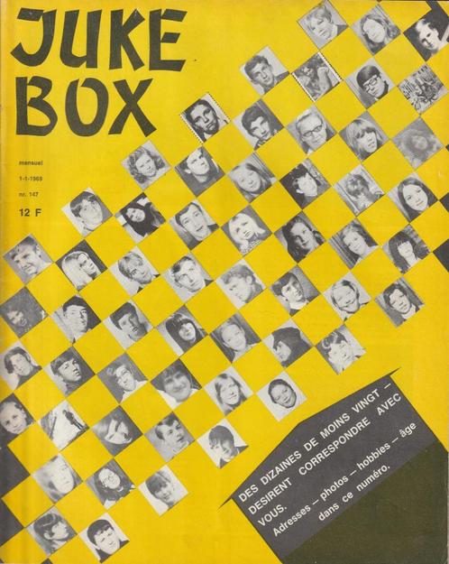 Tijdschriften - Jukebox F 147 - 1-1-1969, Verzamelen, Muziek, Artiesten en Beroemdheden, Zo goed als nieuw, Boek, Tijdschrift of Artikel