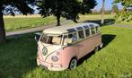 1968 VW Combi Bus Split Screen T1 23 Fenêtres + Safari ROSE, Auto's, Achterwielaandrijving, 9 zetels, Handgeschakeld, 1500 cc