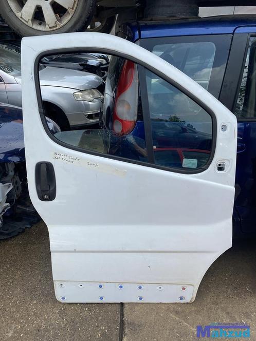 Renault trafic Opel vivaro rechter voor deur wit, Auto-onderdelen, Carrosserie, Deur, Renault, Gebruikt, Ophalen of Verzenden