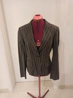 Elegante jas met SportMax-voering van 100% katoen. JAARGANG, Kleding | Dames, SportMax, Bruin, Maat 42/44 (L), Ophalen of Verzenden