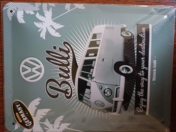 Reclamebord Volkswagen Bulli beschikbaar voor biedingen