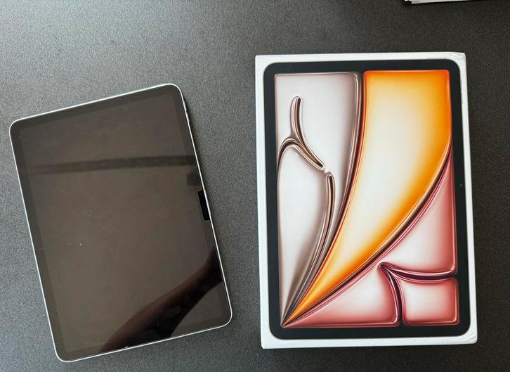 Nieuwe Ipad Air 11 (7e generatie), Computers en Software, Apple iPads, Zo goed als nieuw, Apple iPad Air, Wi-Fi, 11 inch, 128 GB