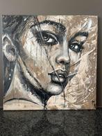 Modern expressief schilderij Mk Art, Ophalen of Verzenden