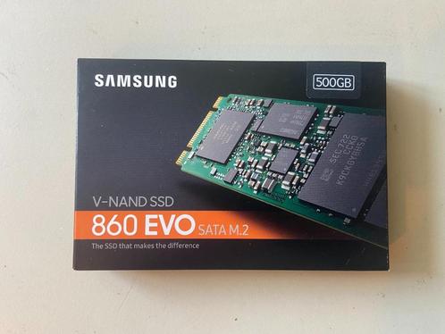 Samsung 860 EVO m2 sata ssd 500gb *nieuw in seal*, Computers en Software, Harde schijven, Nieuw, SSD, SATA, Ophalen of Verzenden
