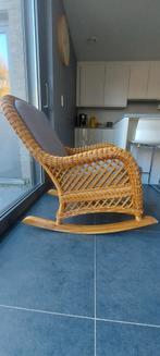 Schommelstoel riet vintage, Ophalen