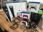 PS5 disc versie met accesoires, Games en Spelcomputers, Ophalen, Zo goed als nieuw