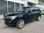 BMW X3 sDrive18dA Euro6b M-Pack 1ste eigenaar, Automaat, Euro 6, Blauw, Leder