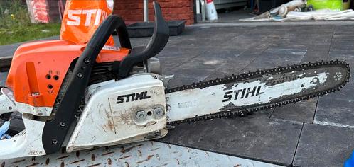 Stihl MS391 met draagtas, Doe-het-zelf en Bouw, Gereedschap | Zaagmachines, Gebruikt, Kettingzaag, 1200 watt of meer, 70 mm of meer