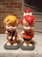 Vintage Handgeschilderd Keramische Figuren The Flintstones, Collections, Statues & Figurines, Enlèvement